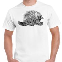 T-shirt Gildan Hammer adulte, manches courtes, 100% coton épais et doux, 203 g/m², tailles S au 5XL. Vignette