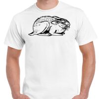 T-shirt Gildan Hammer adulte, manches courtes, 100% coton épais et doux, 203 g/m², tailles S au 5XL. Vignette