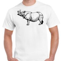 T-shirt Gildan Hammer adulte, manches courtes, 100% coton épais et doux, 203 g/m², tailles S au 5XL. Vignette