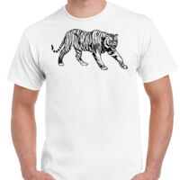 T-shirt Gildan Hammer adulte, manches courtes, 100% coton épais et doux, 203 g/m², tailles S au 5XL. Vignette