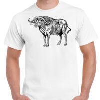 T-shirt Gildan Hammer adulte, manches courtes, 100% coton épais et doux, 203 g/m², tailles S au 5XL. Vignette