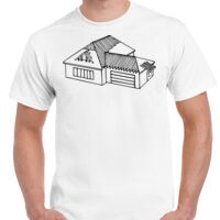 T-shirt Gildan Hammer adulte, manches courtes, 100% coton épais et doux, 203 g/m², tailles S au 5XL. Vignette