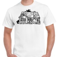 T-shirt Gildan Hammer adulte, manches courtes, 100% coton épais et doux, 203 g/m², tailles S au 5XL. Vignette