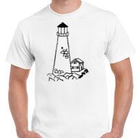 T-shirt Gildan Hammer adulte, manches courtes, 100% coton épais et doux, 203 g/m², tailles S au 5XL. Vignette