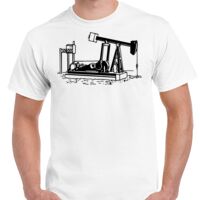 T-shirt Gildan Hammer adulte, manches courtes, 100% coton épais et doux, 203 g/m², tailles S au 5XL. Vignette