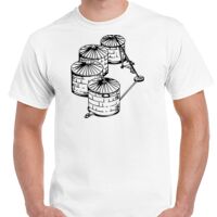 T-shirt Gildan Hammer adulte, manches courtes, 100% coton épais et doux, 203 g/m², tailles S au 5XL. Vignette