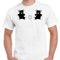 T-shirt Gildan Hammer adulte, manches courtes, 100% coton épais et doux, 203 g/m², tailles S au 5XL. Vignette