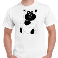 T-shirt Gildan Hammer adulte, manches courtes, 100% coton épais et doux, 203 g/m², tailles S au 5XL. Vignette