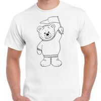 T-shirt Gildan Hammer adulte, manches courtes, 100% coton épais et doux, 203 g/m², tailles S au 5XL. Vignette