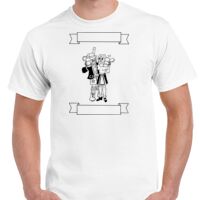 T-shirt Gildan Hammer adulte, manches courtes, 100% coton épais et doux, 203 g/m², tailles S au 5XL. Vignette