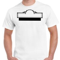 T-shirt Gildan Hammer adulte, manches courtes, 100% coton épais et doux, 203 g/m², tailles S au 5XL. Vignette