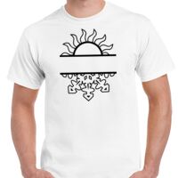 T-shirt Gildan Hammer adulte, manches courtes, 100% coton épais et doux, 203 g/m², tailles S au 5XL. Vignette