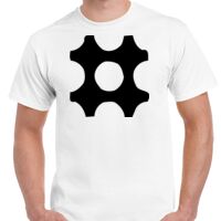 T-shirt Gildan Hammer adulte, manches courtes, 100% coton épais et doux, 203 g/m², tailles S au 5XL. Vignette