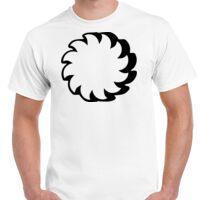 T-shirt Gildan Hammer adulte, manches courtes, 100% coton épais et doux, 203 g/m², tailles S au 5XL. Vignette