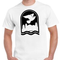 T-shirt Gildan Hammer adulte, manches courtes, 100% coton épais et doux, 203 g/m², tailles S au 5XL. Vignette