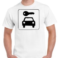 T-shirt Gildan Hammer adulte, manches courtes, 100% coton épais et doux, 203 g/m², tailles S au 5XL. Vignette