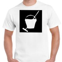 T-shirt Gildan Hammer adulte, manches courtes, 100% coton épais et doux, 203 g/m², tailles S au 5XL. Vignette