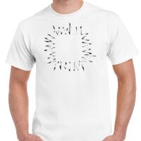 T-shirt Gildan Hammer adulte, manches courtes, 100% coton épais et doux, 203 g/m², tailles S au 5XL. Vignette