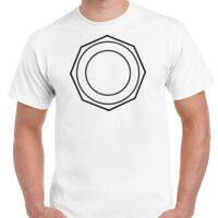 T-shirt Gildan Hammer adulte, manches courtes, 100% coton épais et doux, 203 g/m², tailles S au 5XL. Vignette