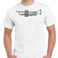 T-shirt Gildan Hammer adulte, manches courtes, 100% coton épais et doux, 203 g/m², tailles S au 5XL. Vignette