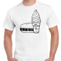 T-shirt Gildan Hammer adulte, manches courtes, 100% coton épais et doux, 203 g/m², tailles S au 5XL. Vignette