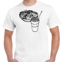 T-shirt Gildan Hammer adulte, manches courtes, 100% coton épais et doux, 203 g/m², tailles S au 5XL. Vignette