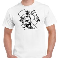 T-shirt Gildan Hammer adulte, manches courtes, 100% coton épais et doux, 203 g/m², tailles S au 5XL. Vignette