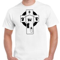 T-shirt Gildan Hammer adulte, manches courtes, 100% coton épais et doux, 203 g/m², tailles S au 5XL. Vignette