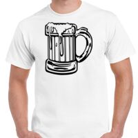 T-shirt Gildan Hammer adulte, manches courtes, 100% coton épais et doux, 203 g/m², tailles S au 5XL. Vignette