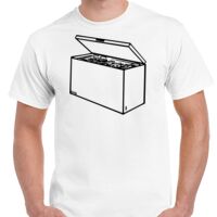 T-shirt Gildan Hammer adulte, manches courtes, 100% coton épais et doux, 203 g/m², tailles S au 5XL. Vignette