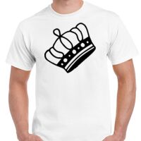 T-shirt Gildan Hammer adulte, manches courtes, 100% coton épais et doux, 203 g/m², tailles S au 5XL. Vignette