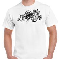 T-shirt Gildan Hammer adulte, manches courtes, 100% coton épais et doux, 203 g/m², tailles S au 5XL. Vignette