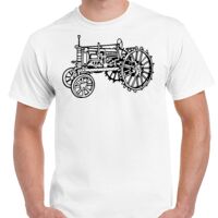 T-shirt Gildan Hammer adulte, manches courtes, 100% coton épais et doux, 203 g/m², tailles S au 5XL. Vignette