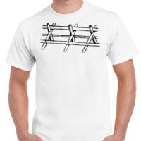 T-shirt Gildan Hammer adulte, manches courtes, 100% coton épais et doux, 203 g/m², tailles S au 5XL. Vignette