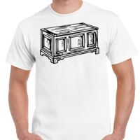 T-shirt Gildan Hammer adulte, manches courtes, 100% coton épais et doux, 203 g/m², tailles S au 5XL. Vignette