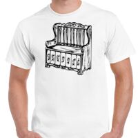 T-shirt Gildan Hammer adulte, manches courtes, 100% coton épais et doux, 203 g/m², tailles S au 5XL. Vignette