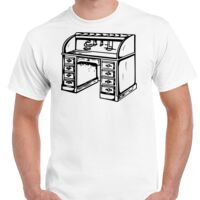 T-shirt Gildan Hammer adulte, manches courtes, 100% coton épais et doux, 203 g/m², tailles S au 5XL. Vignette