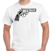 T-shirt Gildan Hammer adulte, manches courtes, 100% coton épais et doux, 203 g/m², tailles S au 5XL. Vignette