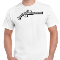 T-shirt Gildan Hammer adulte, manches courtes, 100% coton épais et doux, 203 g/m², tailles S au 5XL. Vignette