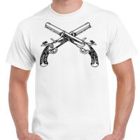 T-shirt Gildan Hammer adulte, manches courtes, 100% coton épais et doux, 203 g/m², tailles S au 5XL. Vignette