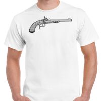 T-shirt Gildan Hammer adulte, manches courtes, 100% coton épais et doux, 203 g/m², tailles S au 5XL. Vignette