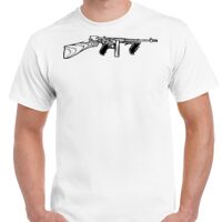 T-shirt Gildan Hammer adulte, manches courtes, 100% coton épais et doux, 203 g/m², tailles S au 5XL. Vignette