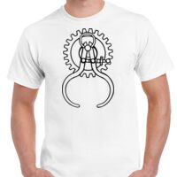 T-shirt Gildan Hammer adulte, manches courtes, 100% coton épais et doux, 203 g/m², tailles S au 5XL. Vignette