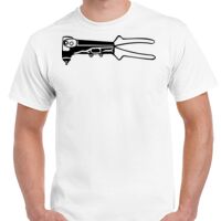 T-shirt Gildan Hammer adulte, manches courtes, 100% coton épais et doux, 203 g/m², tailles S au 5XL. Vignette