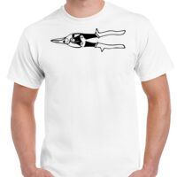 T-shirt Gildan Hammer adulte, manches courtes, 100% coton épais et doux, 203 g/m², tailles S au 5XL. Vignette