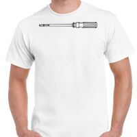 T-shirt Gildan Hammer adulte, manches courtes, 100% coton épais et doux, 203 g/m², tailles S au 5XL. Vignette