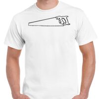 T-shirt Gildan Hammer adulte, manches courtes, 100% coton épais et doux, 203 g/m², tailles S au 5XL. Vignette