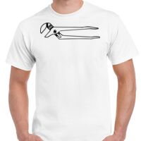 T-shirt Gildan Hammer adulte, manches courtes, 100% coton épais et doux, 203 g/m², tailles S au 5XL. Vignette