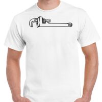 T-shirt Gildan Hammer adulte, manches courtes, 100% coton épais et doux, 203 g/m², tailles S au 5XL. Vignette