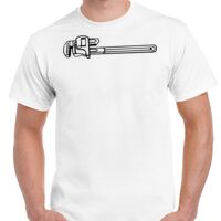 T-shirt Gildan Hammer adulte, manches courtes, 100% coton épais et doux, 203 g/m², tailles S au 5XL. Vignette